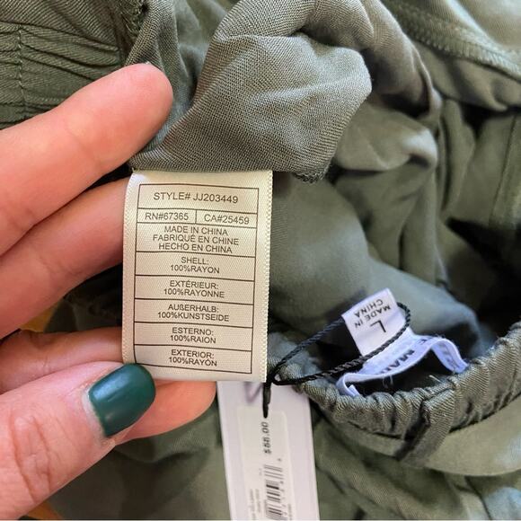 Jack by BB Dakota x Steve Madden Climb the Ladder Olive Green Belted Sho… - Picture 7 of 10